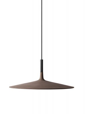Aplomb Large LED Pendant light Foscarini Brown
